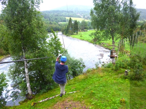 Valldal Activity Park zip line